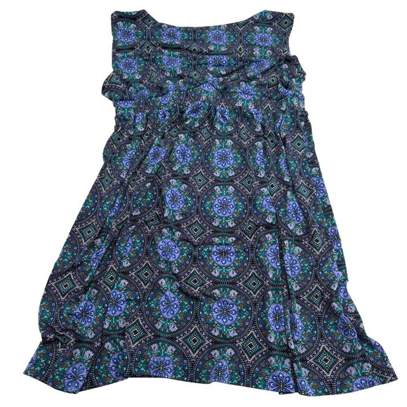 Lee Lee's Valise Women's Dress size P 1 Petite 1X Multicolor Mandala Pattern - Picture 5 of 5